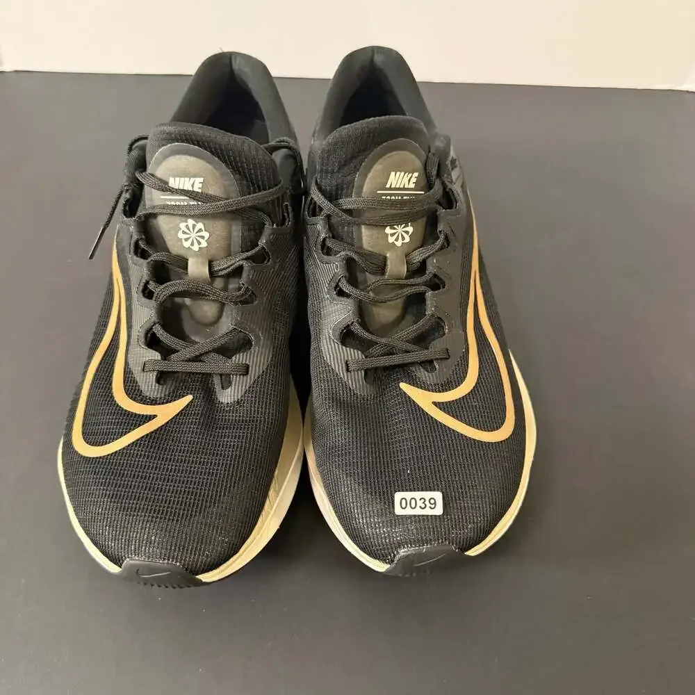 Nike Zoom‎ Fly 5 Men's Road Running Shoes Black Metallic Gold DM8968-002 Size 13